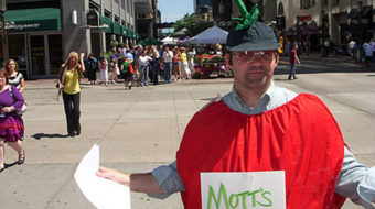 Strikers at Mott’s pick up nationwide support