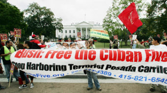 Marchers demand freedom of Cuban 5