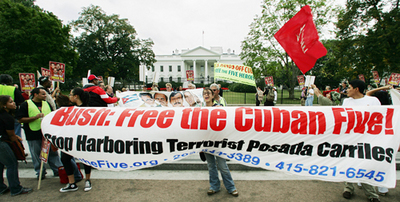 Marchers demand freedom of Cuban 5