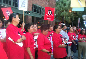 Sacramento clergy support Hotel Workers Rising