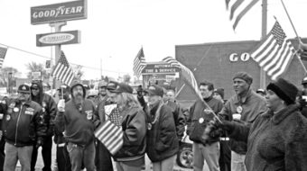 Rallies support Goodyear strikers