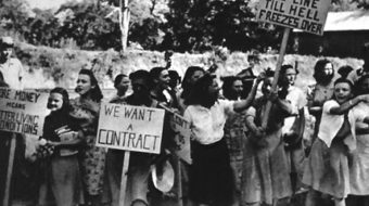 Today in Labor History: 1934 textile workers strike begins