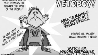 CARTOON: IT’S VETOBOY!