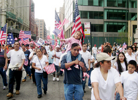 On May Day, call rings out for immigrant rights