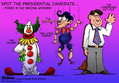 CARTOON: Candidates