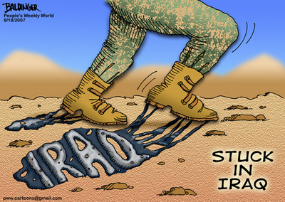 CARTOON: Stuck in Iraq