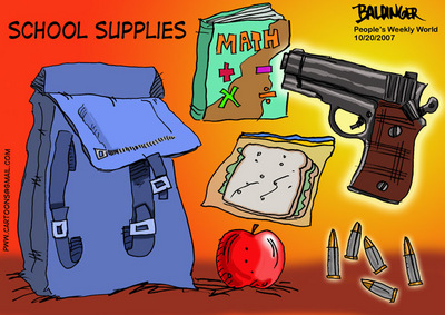 CARTOON: School supplies