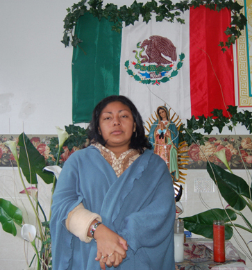 In sanctuary, Mexican mother fights for dignity