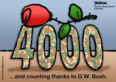 CARTOON: 4000 and counting