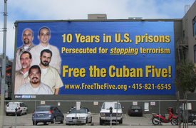 Billboard demands freedom for Cuban 5