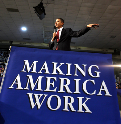 America agrees with president: Its about jobs, jobs, jobs