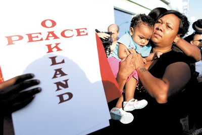 Oakland responds to slayings with a vision of community