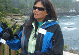 Canoes head for Suquamish, Chief Seattle’s gravesite