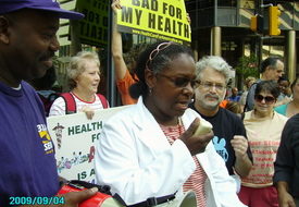 Philadelphians demand health care for all
