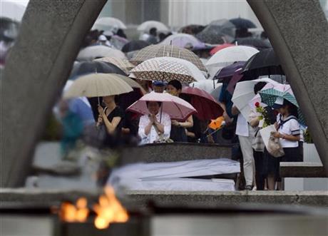 Japan marks 69th anniversary of Hiroshima bombing