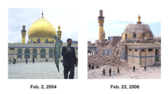Golden mosque blast brings new Iraq crisis