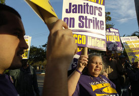 Sunshine State janitors fight for a living wage