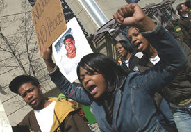 Community demands action on police brutality