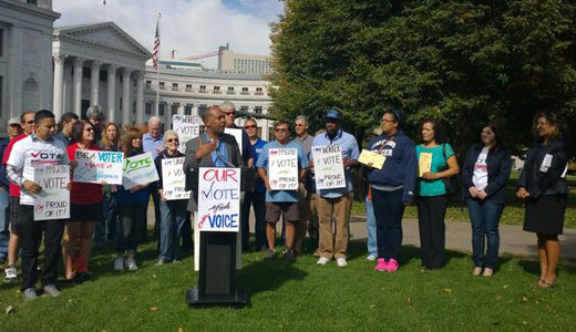 AFL-CIO’s Gebre pulls for immigrant voters in Denver