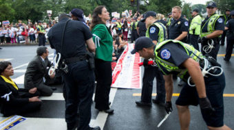 Mass arrests at immigration protest spur coalition to remake America