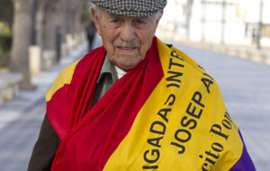 Spanish Civil War vet Almudever is as lively as ever at 95