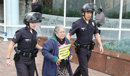 More arrests as foreclosure protests spread