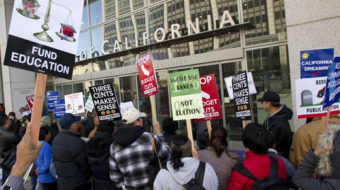 Calif. students rally to save higher education