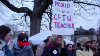 R.I. calls truce in war on teachers