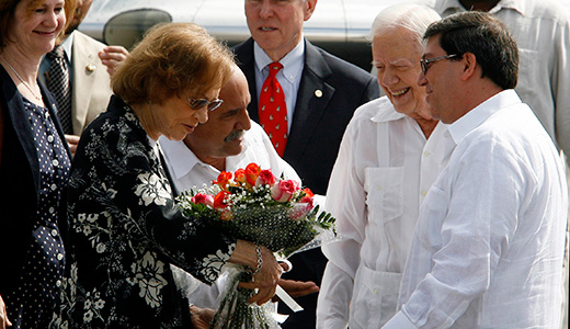 Carter in Cuba to meet with Raúl Castro