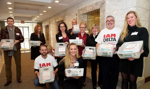 Delta flight attendants file for IAM representation