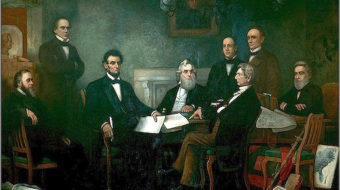 Today in labor history: Lincoln tells advisors about Emancipation Proclamation