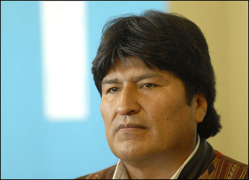 Bolivian president begins second term