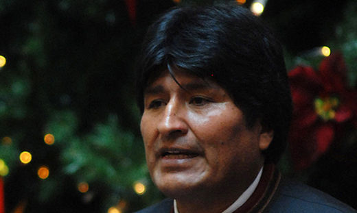 Bolivian president rallies New Yorkers to protect nature