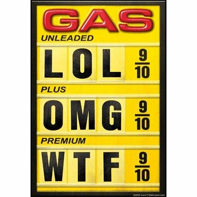 $5.00 per gallon at pump, $5 million per hour at Exxon Mobil