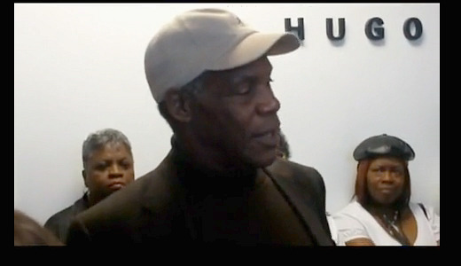 Workers battling plant shutdown get boost from Danny Glover