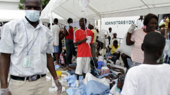 Dangerous cholera outbreak in Haiti
