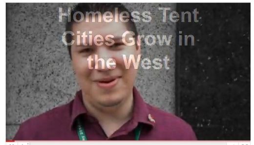 Homeless tent cities grow in the West