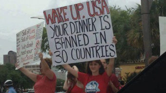 Audio: Demanding food safety, Houston protests GMOs