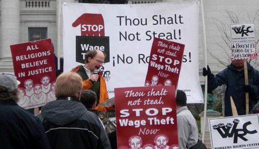 Going to church to fight wage theft