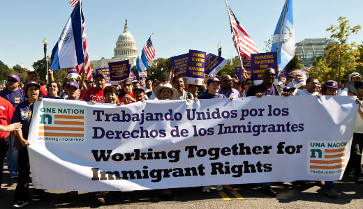Union leaders reiterate support for immigration reform