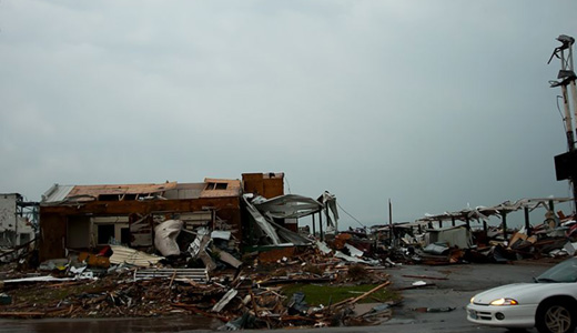 Unions help towns in tornado aftermath