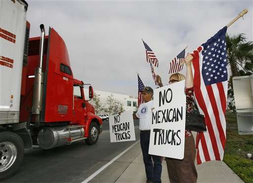 Teamsters blast green light allowing Mexican trucks roll nationwide