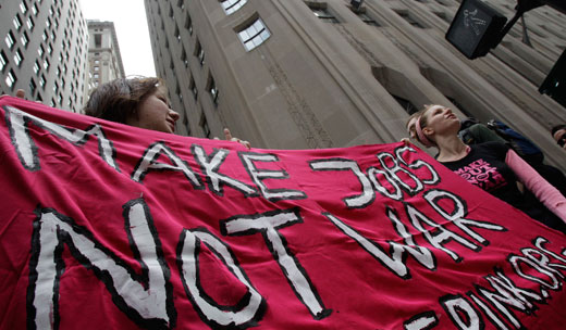 Demanding economic reform, hundreds “occupy” Wall Street