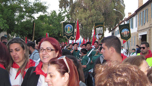 Unions organize historic event on Cyprus