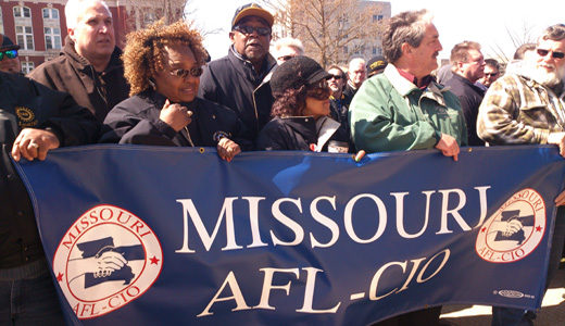 Outpouring in Missouri Capital demands end to attacks on labor