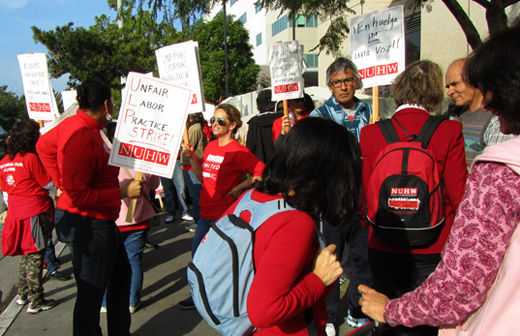 Kaiser Permanente mental health workers go on strike in California