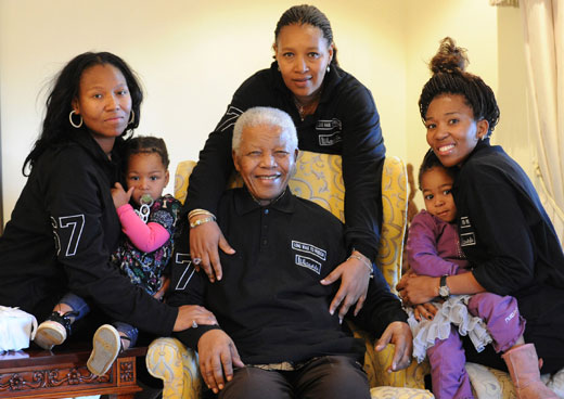 World honors Nelson Mandela at 93