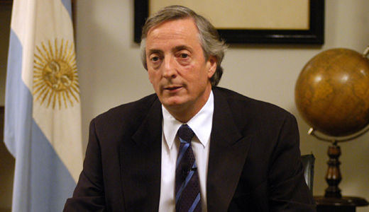 Former president of Argentina Nestor Kirchner dies