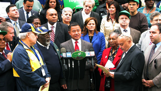New York City mayoral hopefuls debate stop and frisk, union busting