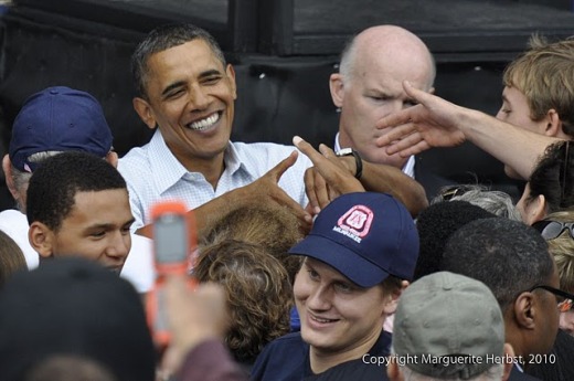 Great day for labor: Obama goes to Milwaukee